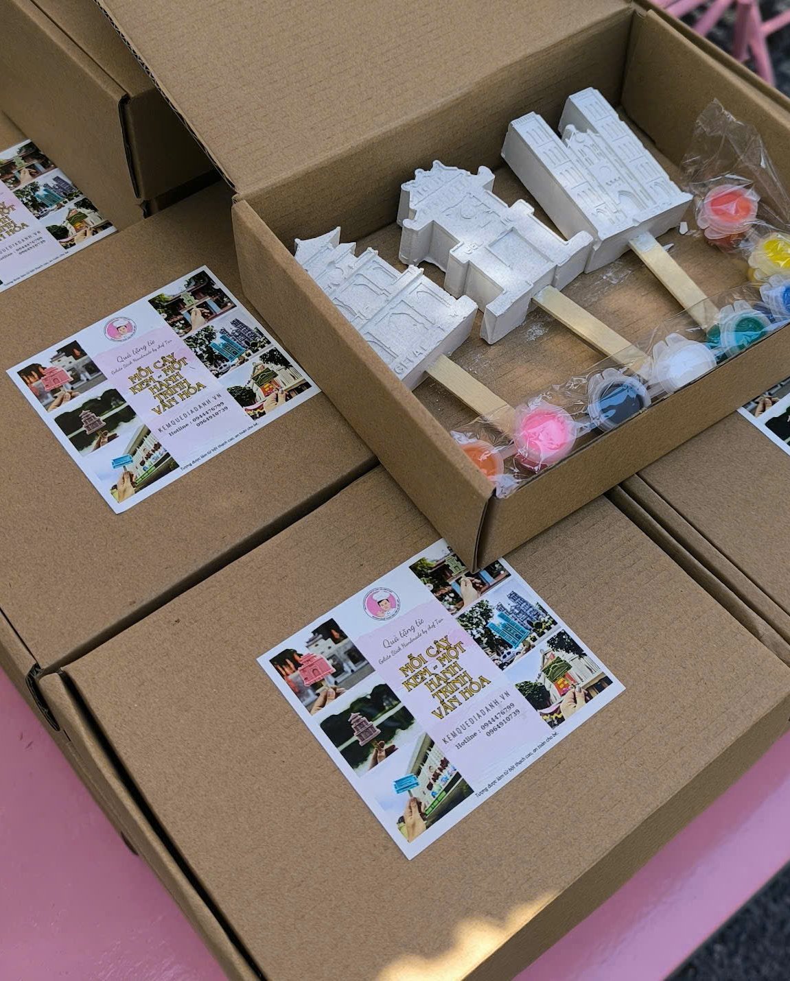 Set làm kem tiện lợi tại nhà