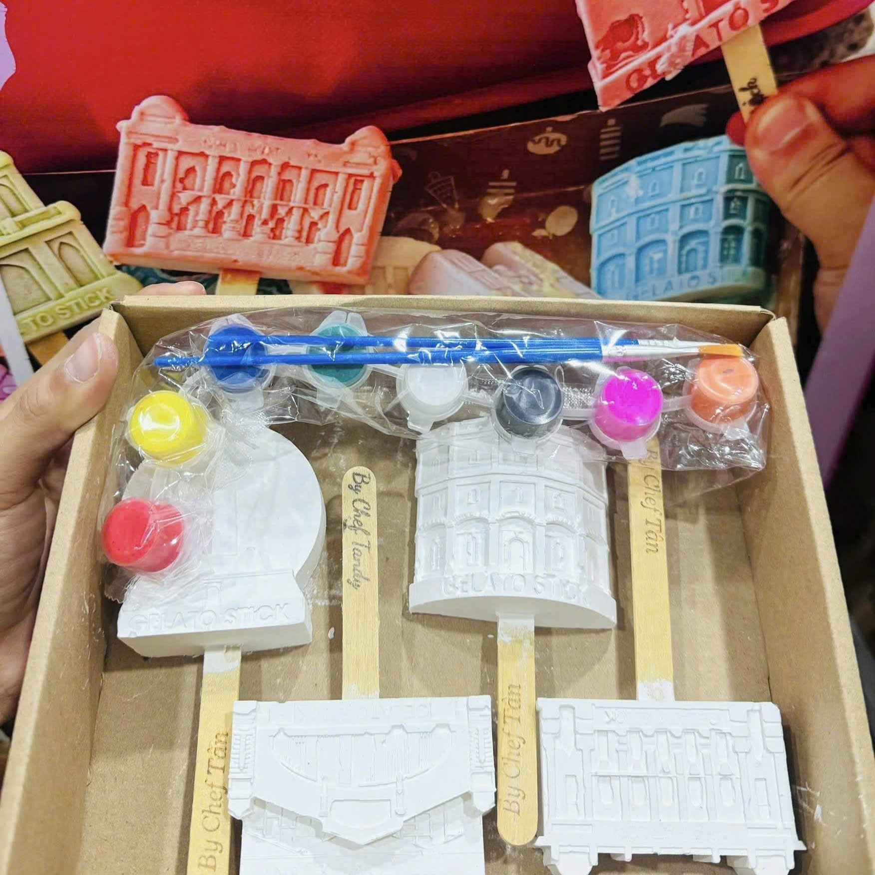 Set làm kem tiện lợi tại nhà