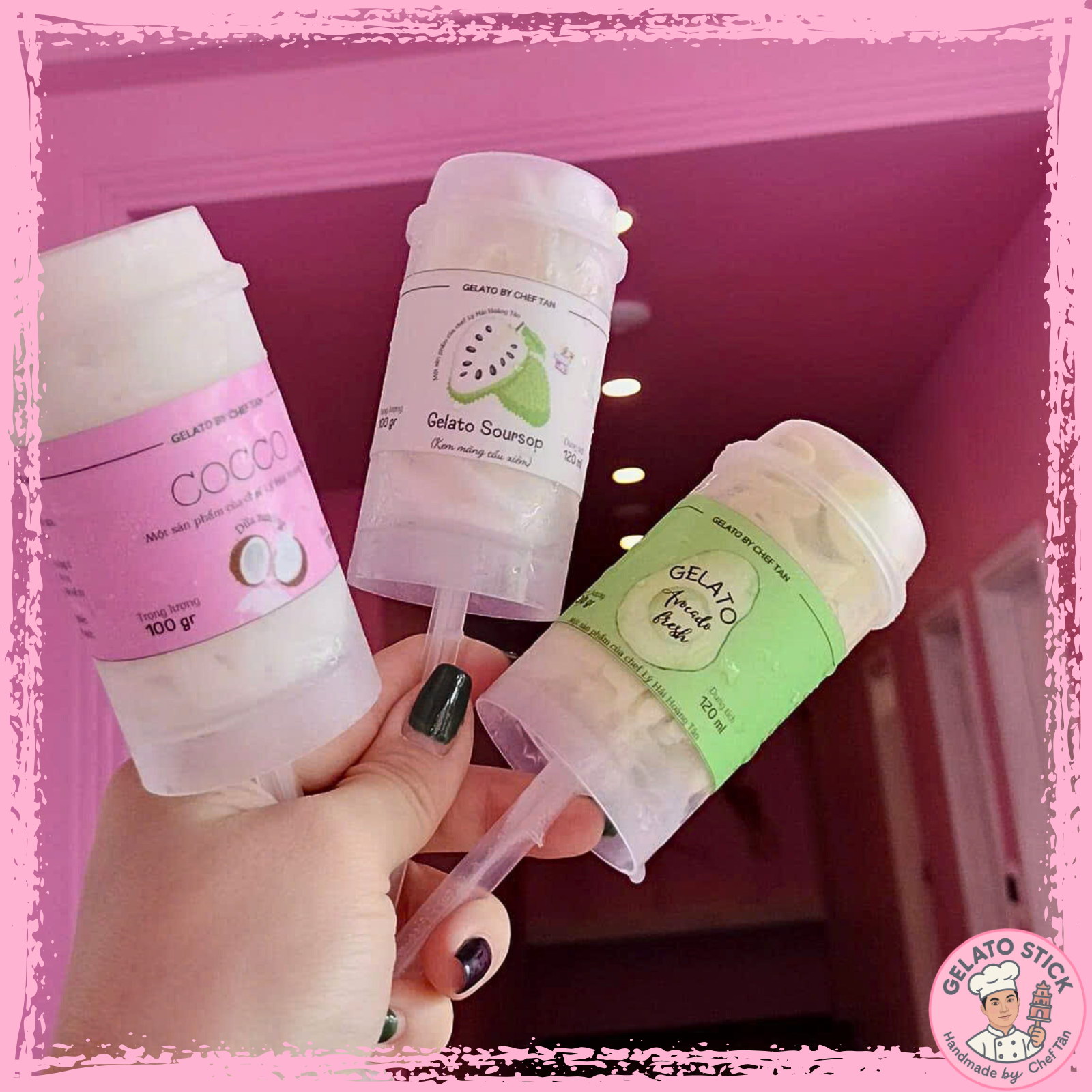 Kem ống trái cây tươi 05