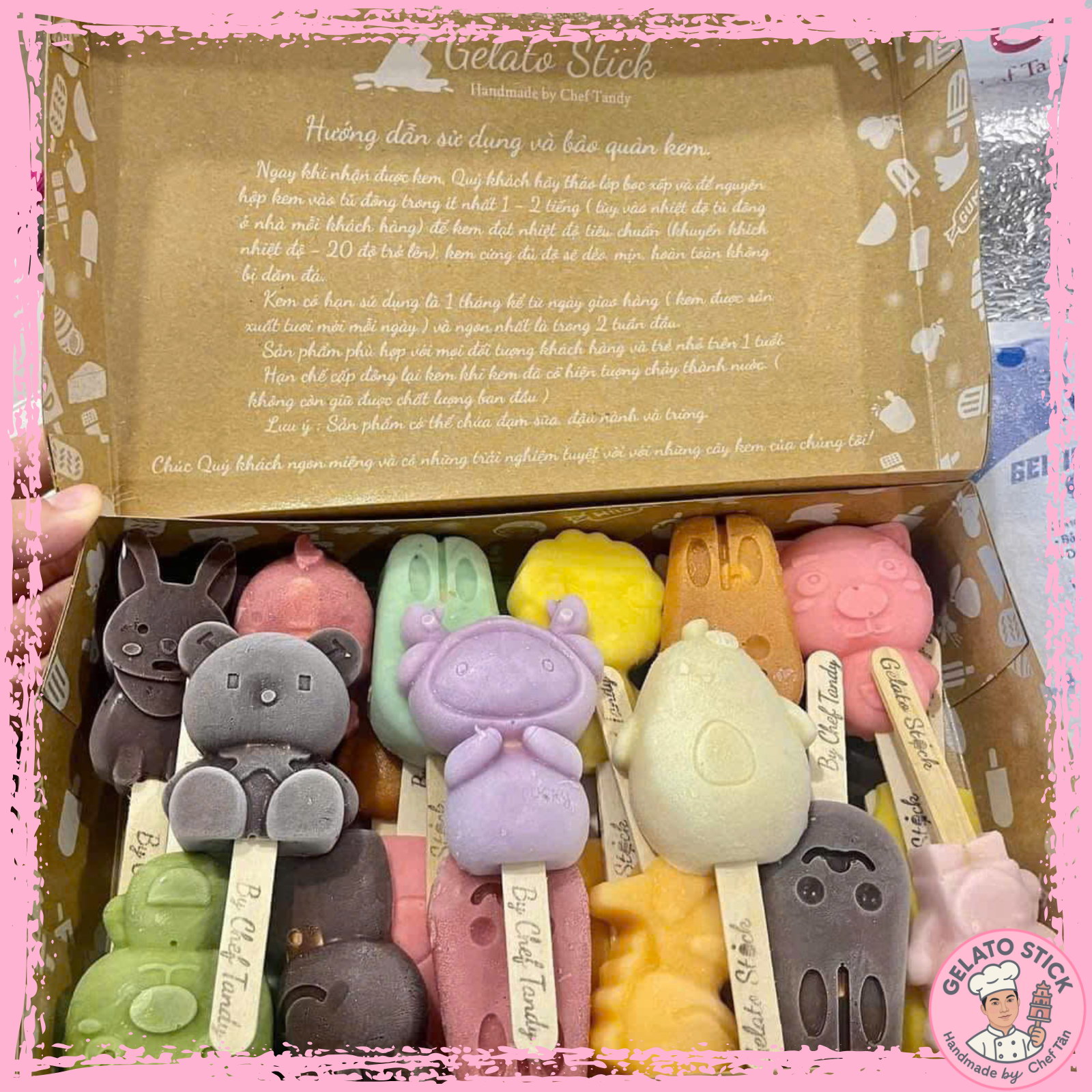 Kem que hình thú 02