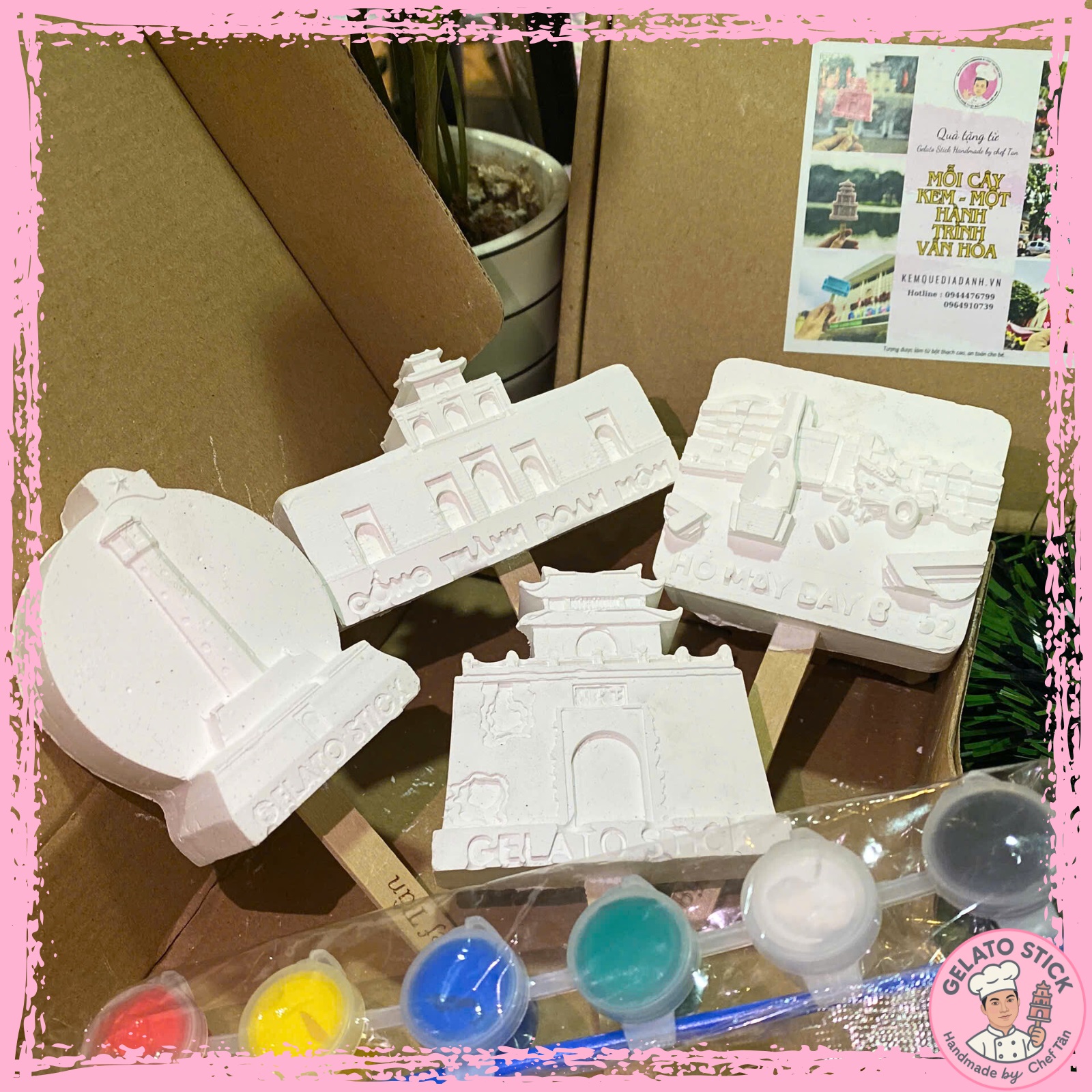 Set tô tượng địa danh 3