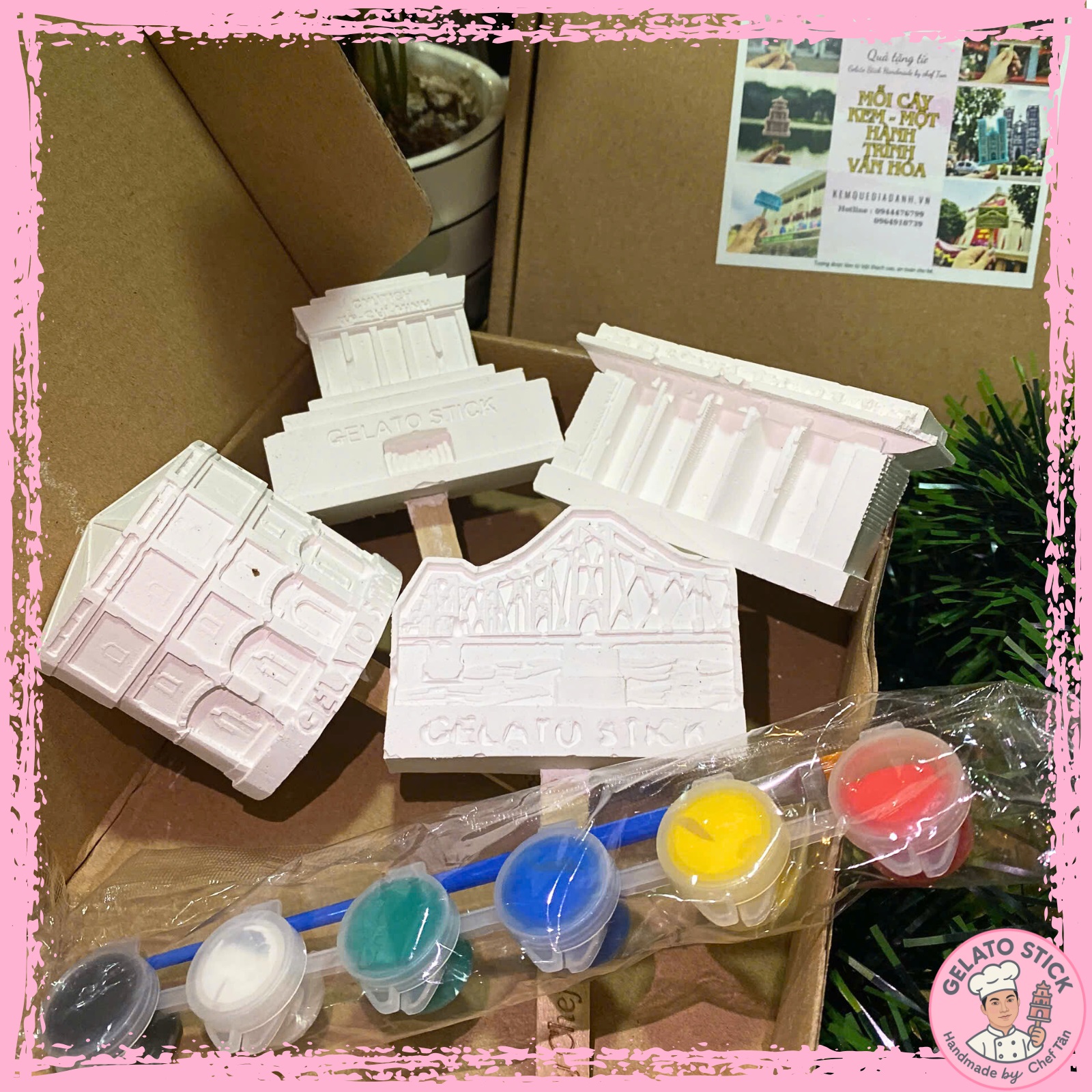 Set tô tượng địa danh 5