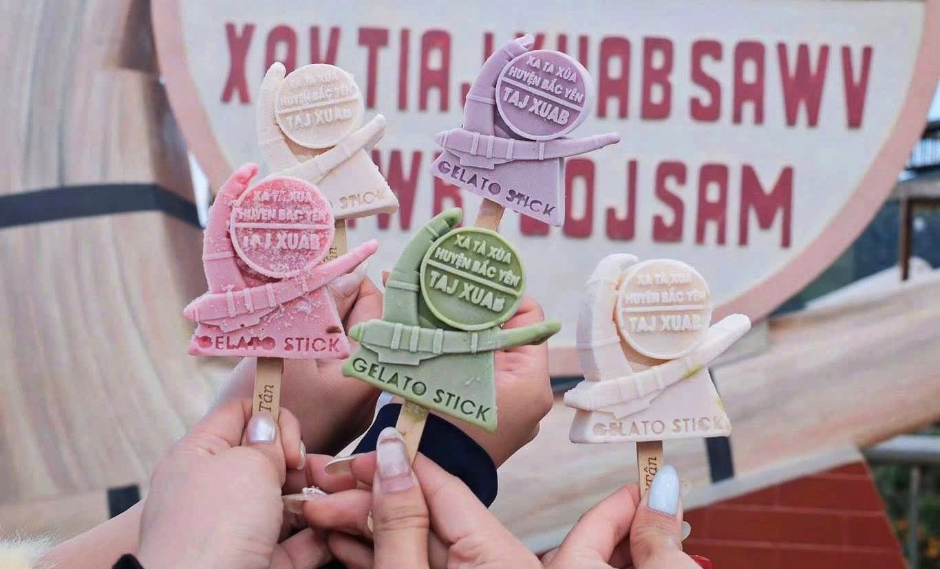 Gelato Stick tại CỘT MỐC XÃ TÀ XÙA