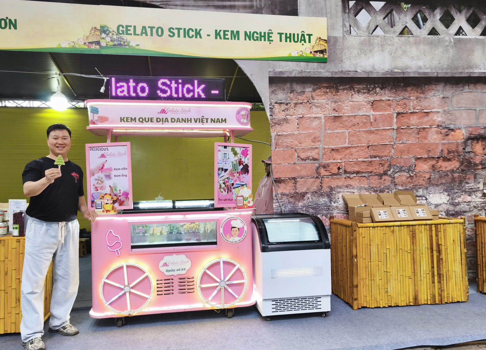 Gelato Stick tham dự Lễ hội văn hóa ẩm thực Hà Nội 2025