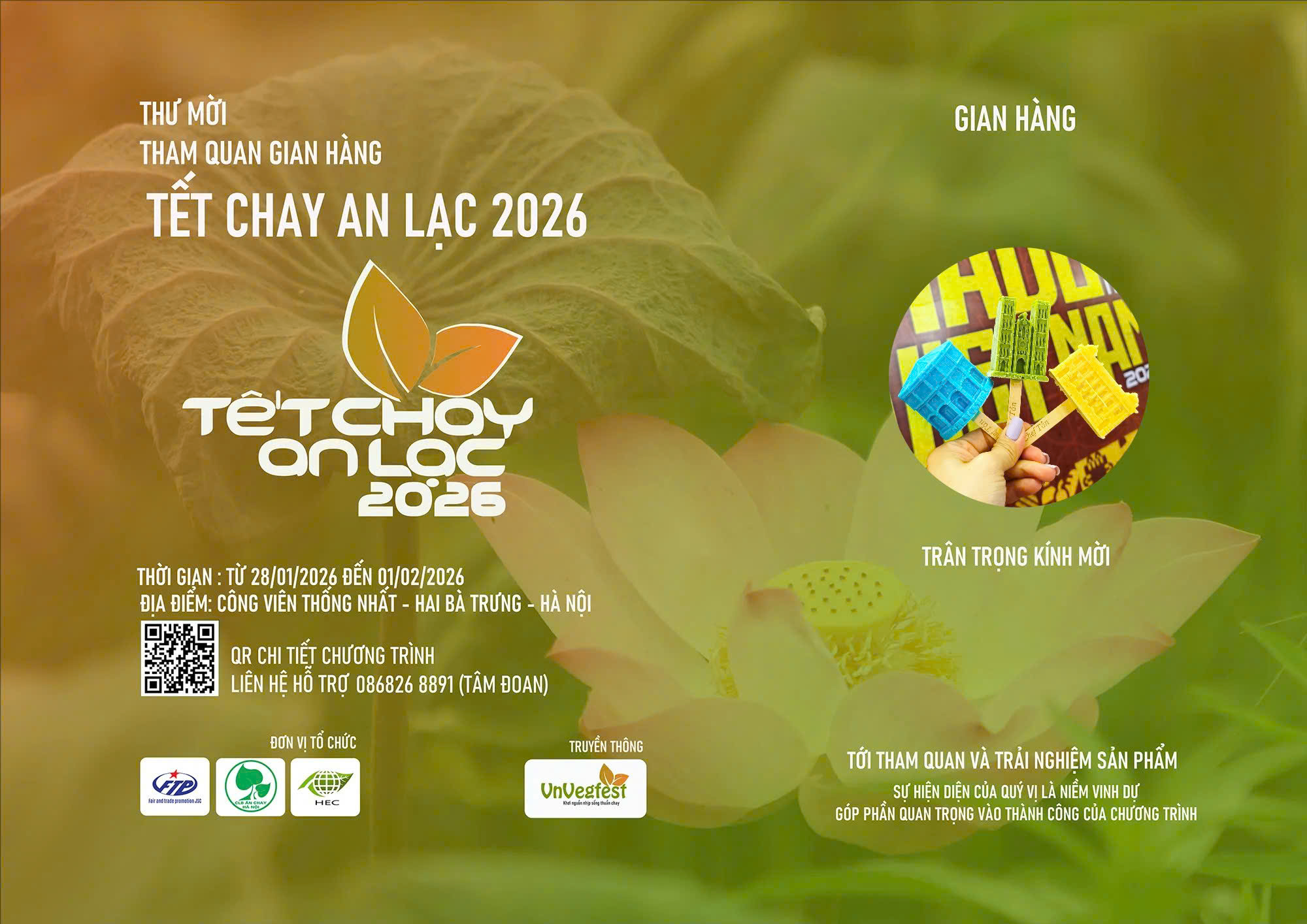 GELATO STICK TẠI HỘI CHỢ TẾT CHAY AN LẠC 2026